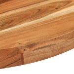 vidaXL Masă de bistro, Ø70x75 cm, lemn masiv de acacia, rotundă