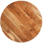 vidaXL Masă de bistro, Ø80x75 cm, rotund, lemn masiv de acacia