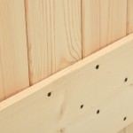 vidaXL Ușă glisantă cu set de feronerie 70x210 cm, lemn masiv de pin vidaXL Ușă glisantă cu set de feronerie 70x210 cm, lemn masiv de pin