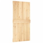 vidaXL Ușă glisantă cu set feronerie, 100x210 cm, lemn masiv de pin vidaXL Ușă glisantă cu set feronerie, 100x210 cm, lemn masiv de pin