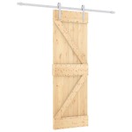 vidaXL Ușă glisantă cu set de feronerie 70x210 cm, lemn masiv de pin vidaXL Ușă glisantă cu set de feronerie 70x210 cm, lemn masiv de pin