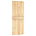 vidaXL Ușă glisantă cu set de feronerie 80x210 cm, lemn masiv de pin vidaXL Ușă glisantă cu set de feronerie 80x210 cm, lemn masiv de pin