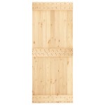 vidaXL Ușă glisantă cu set de feronerie 85x210 cm, lemn masiv de pin vidaXL Ușă glisantă cu set de feronerie 85x210 cm, lemn masiv de pin
