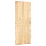 vidaXL Ușă glisantă cu set de feronerie 85x210 cm, lemn masiv de pin vidaXL Ușă glisantă cu set de feronerie 85x210 cm, lemn masiv de pin
