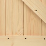 vidaXL Ușă glisantă cu set de feronerie 85x210 cm, lemn masiv de pin vidaXL Ușă glisantă cu set de feronerie 85x210 cm, lemn masiv de pin