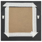 vidaXL Oglindă de perete în stil baroc, negru, 40 x 40 cm vidaXL Oglindă de perete în stil baroc, negru, 40 x 40 cm