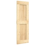 vidaXL Ușă glisantă cu set de feronerie 70x210 cm, lemn masiv de pin vidaXL Ușă glisantă cu set de feronerie 70x210 cm, lemn masiv de pin