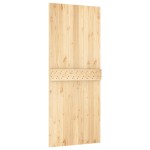 vidaXL Ușă glisantă cu set de feronerie 85x210 cm, lemn masiv de pin vidaXL Ușă glisantă cu set de feronerie 85x210 cm, lemn masiv de pin
