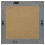 vidaXL Oglindă de perete în stil baroc, negru, 50 x 50 cm vidaXL Oglindă de perete în stil baroc, negru, 50 x 50 cm