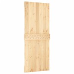 vidaXL Ușă glisantă cu set de feronerie 85x210 cm, lemn masiv de pin vidaXL Ușă glisantă cu set de feronerie 85x210 cm, lemn masiv de pin