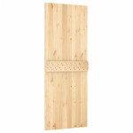vidaXL Ușă glisantă cu set de feronerie 85x210 cm, lemn masiv de pin vidaXL Ușă glisantă cu set de feronerie 85x210 cm, lemn masiv de pin