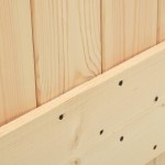 vidaXL Ușă glisantă cu set de feronerie 85x210 cm, lemn masiv de pin vidaXL Ușă glisantă cu set de feronerie 85x210 cm, lemn masiv de pin