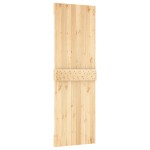vidaXL Ușă glisantă cu set de feronerie 70x210 cm, lemn masiv de pin vidaXL Ușă glisantă cu set de feronerie 70x210 cm, lemn masiv de pin
