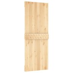 vidaXL Ușă glisantă cu set de feronerie 80x210 cm, lemn masiv de pin vidaXL Ușă glisantă cu set de feronerie 80x210 cm, lemn masiv de pin