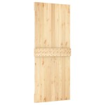 vidaXL Ușă glisantă cu set de feronerie 85x210 cm, lemn masiv de pin vidaXL Ușă glisantă cu set de feronerie 85x210 cm, lemn masiv de pin