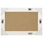 vidaXL Oglindă de perete în stil baroc, alb, 60 x 40 cm vidaXL Oglindă de perete în stil baroc, alb, 60 x 40 cm
