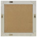 vidaXL Oglindă de perete în stil baroc, argintiu, 60 x 60 cm vidaXL Oglindă de perete în stil baroc, argintiu, 60 x 60 cm