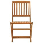 vidaXL Set mobilier de grădină, 5 piese, lemn masiv de acacia