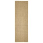vidaXL Covor din sisal pentru ansamblu de zgâriat, 80x250 cm