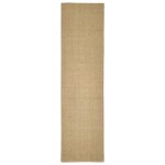 vidaXL Covor din sisal pentru ansamblu de zgâriat, 80x300 cm