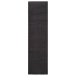 vidaXL Covor din sisal pentru ansamblu de zgâriat, negru, 80x300 cm vidaXL Covor din sisal pentru ansamblu de zgâriat, negru, 80x300 cm