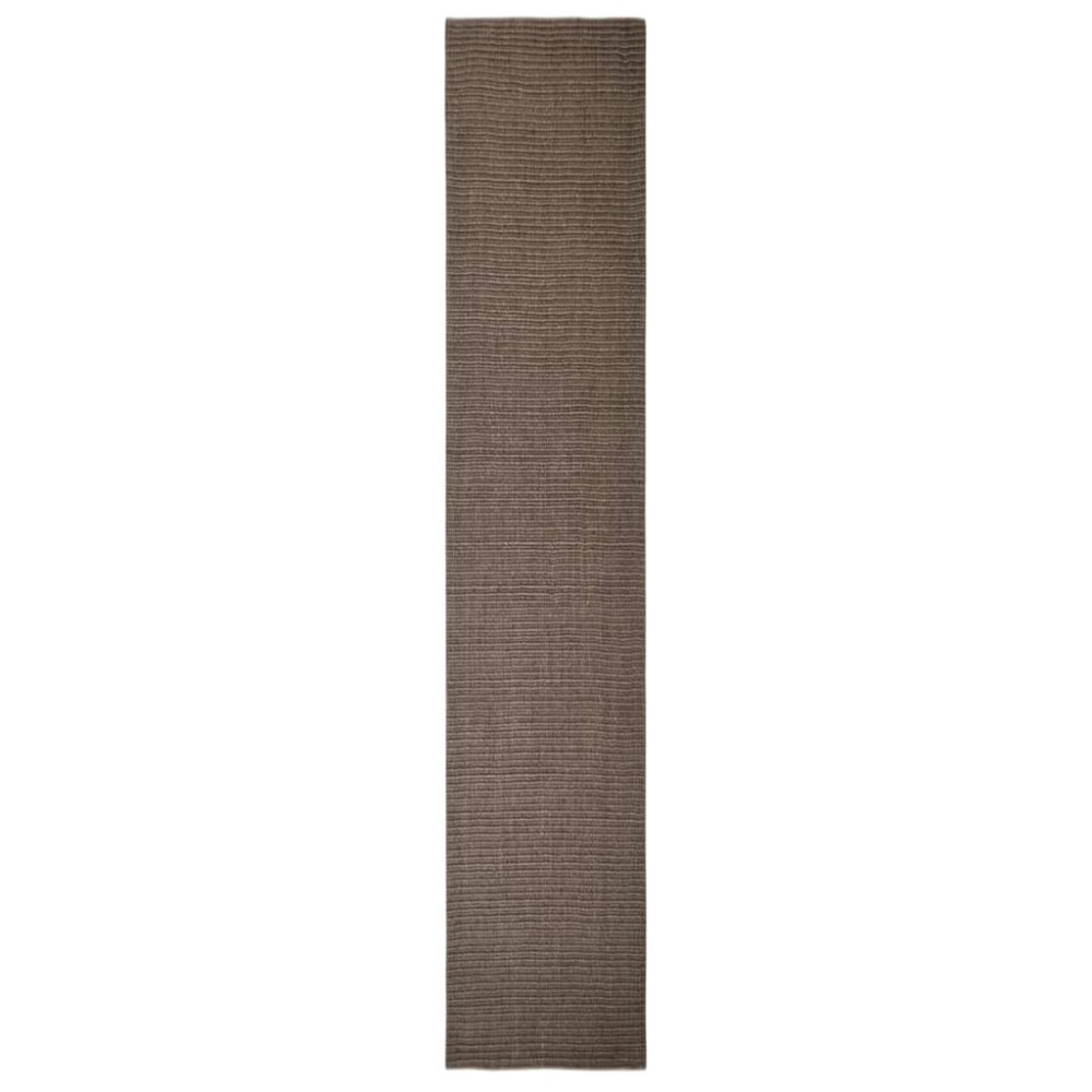vidaXL Covor din sisal pentru ansamblu de zgâriat, maro, 66x350 cm