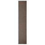 vidaXL Covor din sisal pentru ansamblu de zgâriat, maro, 66x350 cm