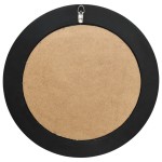 vidaXL Oglindă de perete în stil baroc, negru, 50 cm vidaXL Oglindă de perete în stil baroc, negru, 50 cm