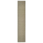 vidaXL Covor din sisal pentru stâlp de zgâriat, gri taupe, 66x350 cm