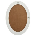 vidaXL Oglindă de perete în stil baroc, alb, 50 x 70 cm vidaXL Oglindă de perete în stil baroc, alb, 50 x 70 cm