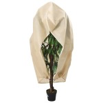 vidaXL Huse de plante din fleece cu fermoar 2 buc. 70 g/m² 3,93x3,5 m