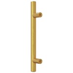vidaXL Mânere de dulap, 20 buc., auriu, 96 mm, oțel inoxidabil vidaXL Mânere de dulap, 20 buc., auriu, 96 mm, oțel inoxidabil