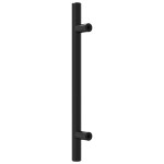 vidaXL Mânere de dulap, 20 buc., negru, 128 mm, oțel inoxidabil vidaXL Mânere de dulap, 20 buc., negru, 128 mm, oțel inoxidabil