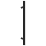 vidaXL Mânere de dulap, 20 buc., negru, 160 mm, oțel inoxidabil