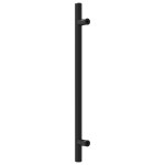vidaXL Mânere de dulap, 20 buc., negru, 192 mm, oțel inoxidabil