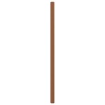 vidaXL Mânere de dulap, 20 buc., bronz, 224 mm, oțel inoxidabil