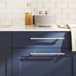 vidaXL Mânere de dulap, 10 buc., argintiu, 224 mm, oțel inoxidabil vidaXL Mânere de dulap, 10 buc., argintiu, 224 mm, oțel inoxidabil