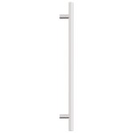 vidaXL Mânere de dulap, 10 buc., argintiu, 224 mm, oțel inoxidabil vidaXL Mânere de dulap, 10 buc., argintiu, 224 mm, oțel inoxidabil