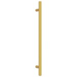 vidaXL Mânere de dulap, 10 buc., auriu, 224 mm, oțel inoxidabil vidaXL Mânere de dulap, 10 buc., auriu, 224 mm, oțel inoxidabil