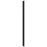 vidaXL Mânere de dulap, 10 buc., negru, 224 mm, oțel inoxidabil