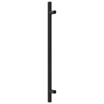 vidaXL Mânere de dulap, 10 buc., negru, 224 mm, oțel inoxidabil