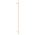 vidaXL Mânere de dulap, 10 buc., bronz, 480 mm, oțel inoxidabil