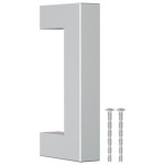 vidaXL Mânere de dulap, 20 buc., argintiu, 64 mm, oțel inoxidabil vidaXL Mânere de dulap, 20 buc., argintiu, 64 mm, oțel inoxidabil