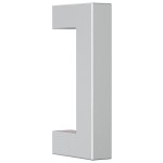 vidaXL Mânere de dulap, 20 buc., argintiu, 64 mm, oțel inoxidabil vidaXL Mânere de dulap, 20 buc., argintiu, 64 mm, oțel inoxidabil