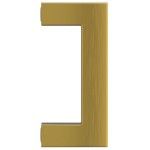 vidaXL Mânere de dulap, 20 buc., auriu, 64 mm, oțel inoxidabil vidaXL Mânere de dulap, 20 buc., auriu, 64 mm, oțel inoxidabil