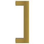 vidaXL Mânere de dulap, 20 buc., auriu, 96 mm, oțel inoxidabil vidaXL Mânere de dulap, 20 buc., auriu, 96 mm, oțel inoxidabil
