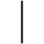vidaXL Mânere de dulap, 20 buc., negru, 224 mm, oțel inoxidabil vidaXL Mânere de dulap, 20 buc., negru, 224 mm, oțel inoxidabil