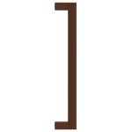 vidaXL Mânere de dulap, 20 buc., bronz, 192 mm, oțel inoxidabil vidaXL Mânere de dulap, 20 buc., bronz, 192 mm, oțel inoxidabil