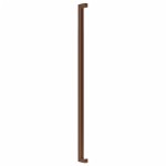 vidaXL Mânere de dulap, 20 buc., bronz, 480 mm, oțel inoxidabil