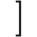 vidaXL Mânere de dulap, 10 buc., negru, 224 mm, oțel inoxidabil vidaXL Mânere de dulap, 10 buc., negru, 224 mm, oțel inoxidabil